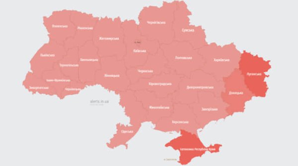 По всей Украине тревога из-за российского МиГа По всей Украине тревога из-за российского МиГа