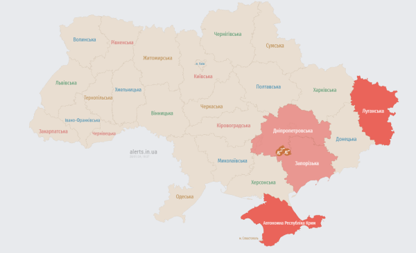 
Россия запустила "Шахеды". Где объявлена воздушная тревога 