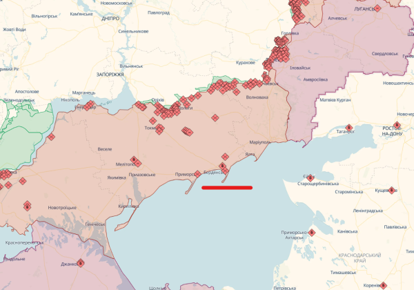 
Во временно оккупированном Бердянске раздался взрыв в районе комендатуры 
