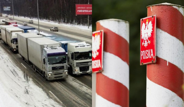 Польські перевізники почали знімати блокаду на кордоні: названо пункти пропуску Польські перевізники почали знімати блокаду на кордоні: названо пункти пропуску