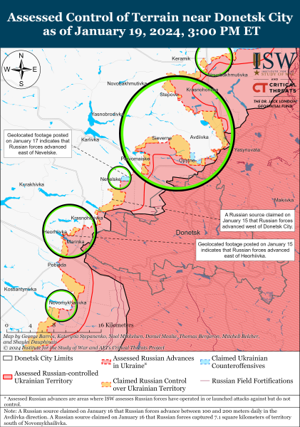 ВСУ продвинулись на линии Купянск-Сватово: карты боев ISW
ВСУ продвинулись на линии Купянск-Сватово: карты боев ISW