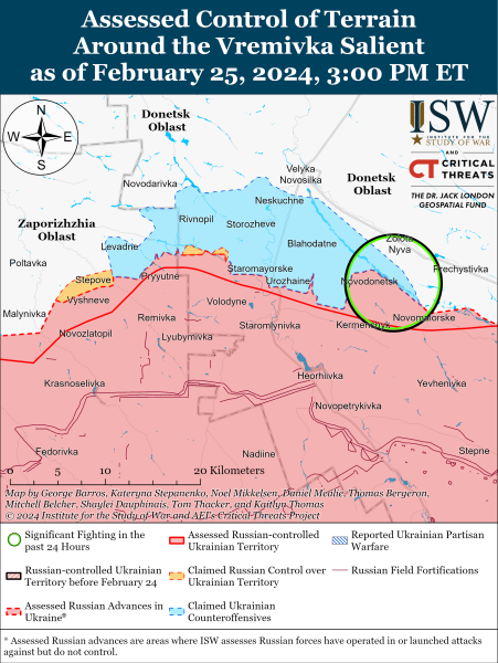 Російські війська з великими зусиллями намагаються просунутися в Роботине: карти ISW
Російські війська з великими зусиллями намагаються просунутися в Роботине: карти ISW