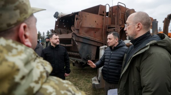 Шмигаль звернувся до поляків: Зараз через кордон йде лише 5% українського агроекспорту Шмигаль звернувся до поляків: Зараз через кордон йде лише 5% українського агроекспорту