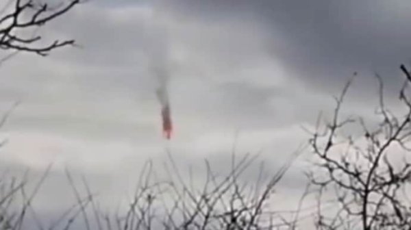 Российский пилот направил подбитый самолет на село на Луганщине - ОВА Российский пилот направил подбитый самолет на село на Луганщине - ОВА