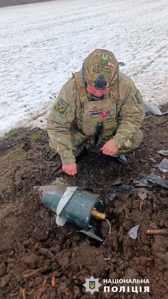 На Харківщині вибухотехніки знищили залишки російського безпілотника
На Харківщині вибухотехніки знищили залишки російського безпілотника