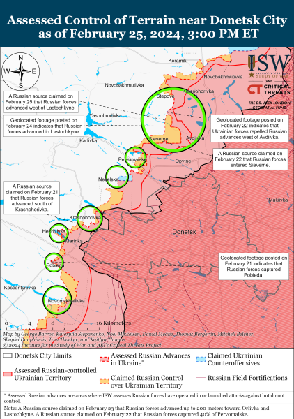 Російські війська з великими зусиллями намагаються просунутися в Роботине: карти ISW
Російські війська з великими зусиллями намагаються просунутися в Роботине: карти ISW
