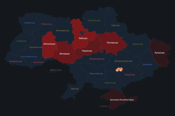 У Хмельницькій області чути вибухи
У Хмельницькій області чути вибухи