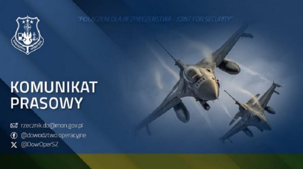 Польша подняла в воздух авиацию из-за массированной ракетной атаки на Украину Польша подняла в воздух авиацию из-за массированной ракетной атаки на Украину
