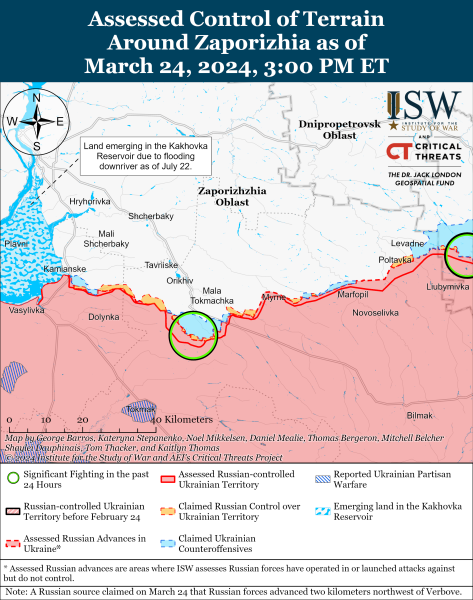 Росіяни намагаються наступати одразу на кількох напрямках: карти ISW
Росіяни намагаються наступати одразу на кількох напрямках: карти ISW