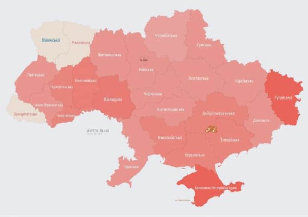 В Украине – масштабная воздушная тревога: россияне атакуют ракетами и "Шахедами" В Украине – масштабная воздушная тревога: россияне атакуют ракетами и "Шахедами"