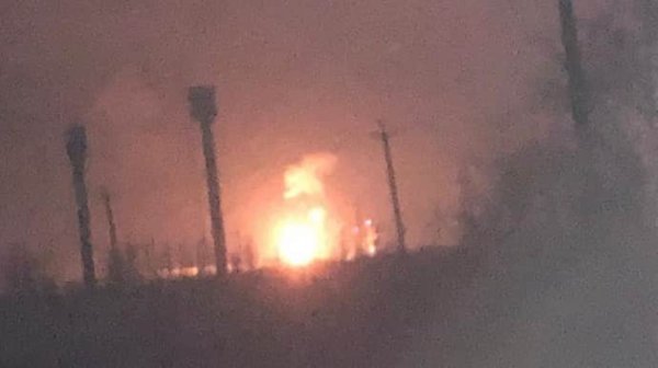 Беспилотники атаковали Славянский НПЗ в Краснодарском крае России Беспилотники атаковали Славянский НПЗ в Краснодарском крае России