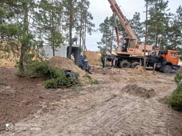 В ОГА показали, как строят оборонительные рубежи на севере Ровенской области В ОГА показали, как строят оборонительные рубежи на севере Ровенской области
