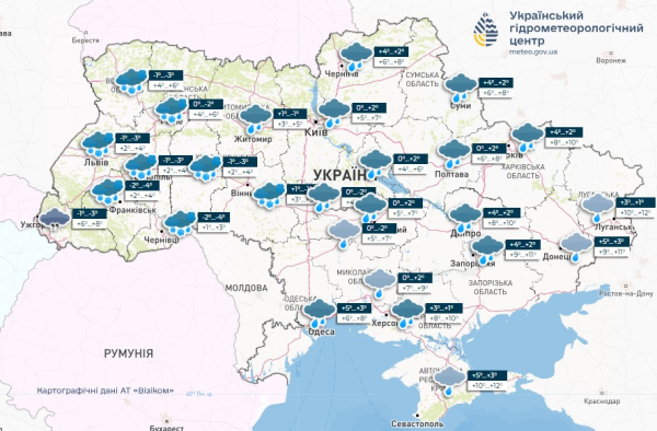 
Сніг та ожеледь. До України неочікувано повернулась зима: яка ситуація в містах 