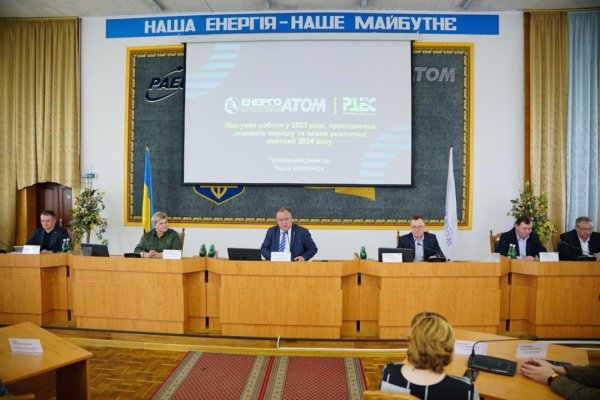 Енергоатом заявив про початок нової ремонтної кампанії Енергоатом заявив про початок нової ремонтної кампанії