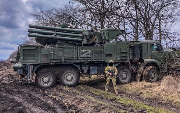 ГУР атакувало російський ЗРГК "Панцир-С1" у Бєлгородській області
ГУР атакувало російський ЗРГК "Панцир-С1" у Бєлгородській області
