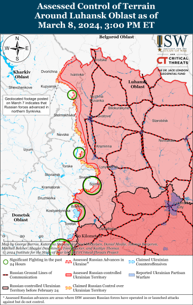 ЗСУ змусили російські війська відступити на Донецькому напрямку: карти ISW
ЗСУ змусили російські війська відступити на Донецькому напрямку: карти ISW