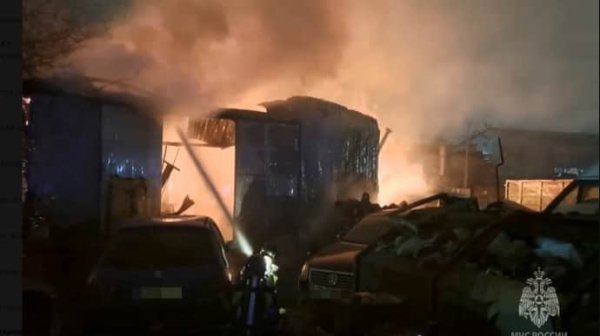 В российском Подмосковье – сразу два пожара В российском Подмосковье – сразу два пожара
