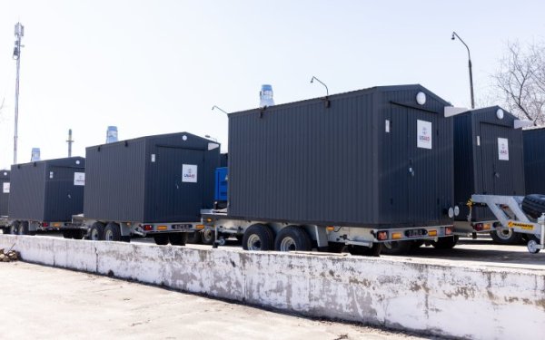 Київтеплоенерго отримало пересувні котельні від USAID
Київтеплоенерго отримало пересувні котельні від USAID