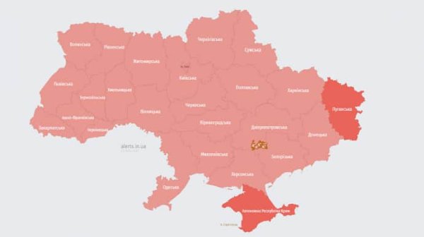По всей Украине тревога: взлетел МиГ-31К По всей Украине тревога: взлетел МиГ-31К
