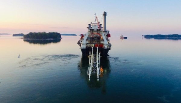 Пошкоджений торік газопровід Balticconnector поновить роботу 22 квітня Пошкоджений торік газопровід Balticconnector поновить роботу 22 квітня