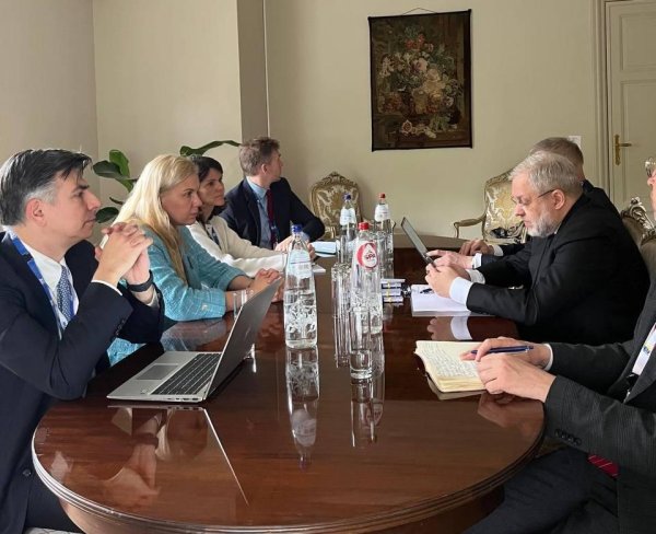 Галущенко зустрівся з єврокомісаром - говорили про імпорт електроенергії в Україну Галущенко зустрівся з єврокомісаром - говорили про імпорт електроенергії в Україну