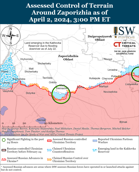 Росіяни атакують на кількох напрямках: карти ISW
Росіяни атакують на кількох напрямках: карти ISW