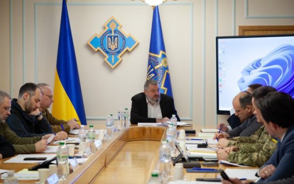 РНБО провела нараду щодо захисту критичної інфраструктури
РНБО провела нараду щодо захисту критичної інфраструктури