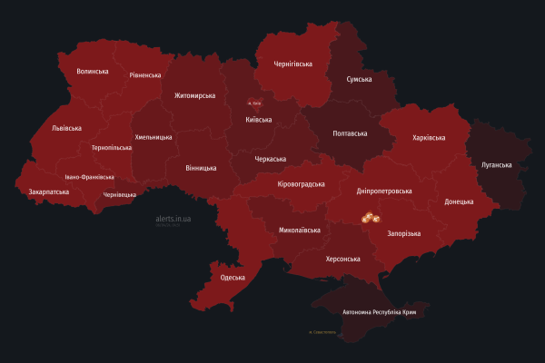 
В Україні оголосили масштабну повітряну тривогу: повідомляють про пуски ракет із Ту-95МС 