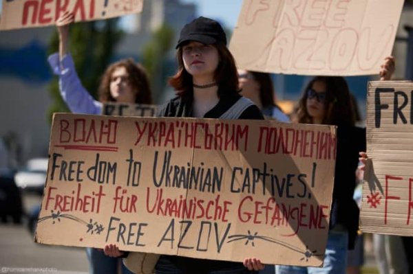 В Киеве, Львове и Харькове прошли акции в поддержку пленных В Киеве, Львове и Харькове прошли акции в поддержку пленных
