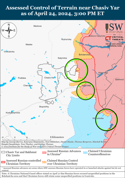 ЗСУ просунулися у Кринках Херсонської області: карти боїв ISW
ЗСУ просунулися у Кринках Херсонської області: карти боїв ISW