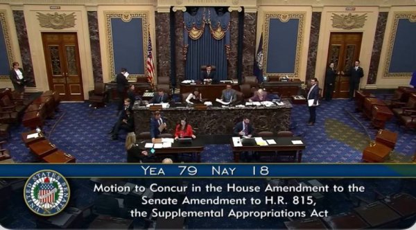 Сенат США схвалив законопроект про допомогу Україні
Сенат США схвалив законопроект про допомогу Україні