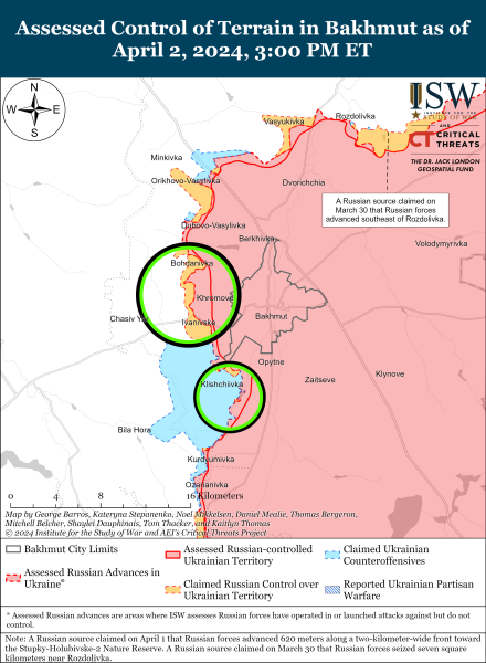 Росіяни атакують на кількох напрямках: карти ISW
Росіяни атакують на кількох напрямках: карти ISW