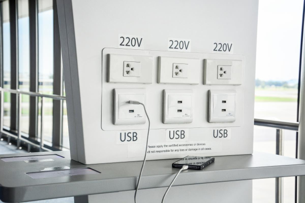 Експерт із безпеки розповів, чим небезпечні USB-зарядки для смартфонів в аеропорту Експерт із безпеки розповів, чим небезпечні USB-зарядки для смартфонів в аеропорту