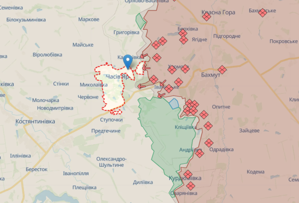 На кордоні Часового Яру йдуть бойові дії: скільки людей залишається у місті
На кордоні Часового Яру йдуть бойові дії: скільки людей залишається у місті