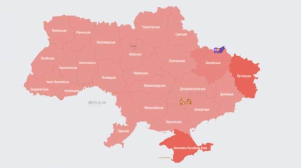 Третий раз за день в Украине была масштабная воздушная тревога: взлетал МиГ Третий раз за день в Украине была масштабная воздушная тревога: взлетал МиГ