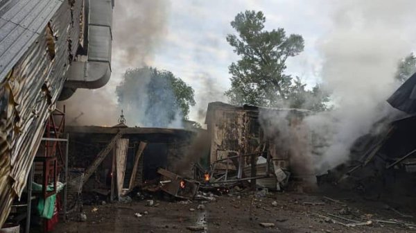 КГВА показала последствия российского ракетного удара по столице КГВА показала последствия российского ракетного удара по столице