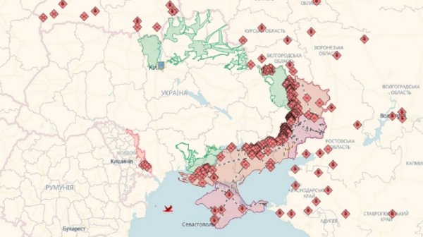 DeepState: Россияне продвинулись в районах 10 населенных пунктов DeepState: Россияне продвинулись в районах 10 населенных пунктов