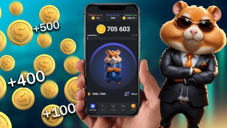 Hamster Kombat как тапать Хомяка и эффективно покупать и продавать токены