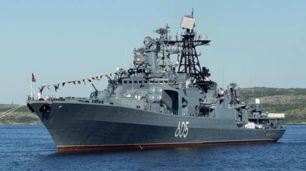 Плетенчук: В Баренцевом море загорелся российский корабль "Адмирал Левченко" Плетенчук: В Баренцевом море загорелся российский корабль "Адмирал Левченко"