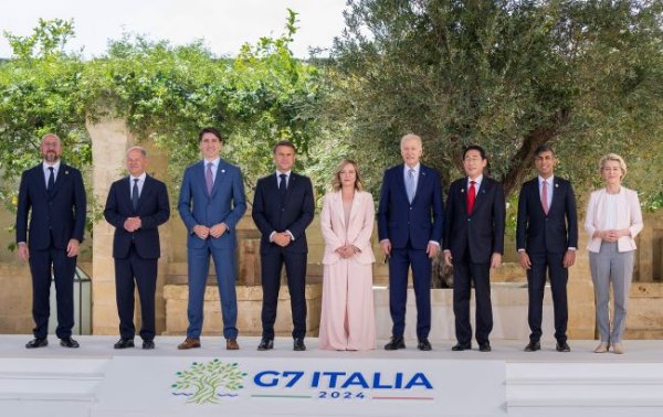 G7 за підсумками саміту вирішила передати Україні 50 млрд доларів до кінця року
G7 за підсумками саміту вирішила передати Україні 50 млрд доларів до кінця року