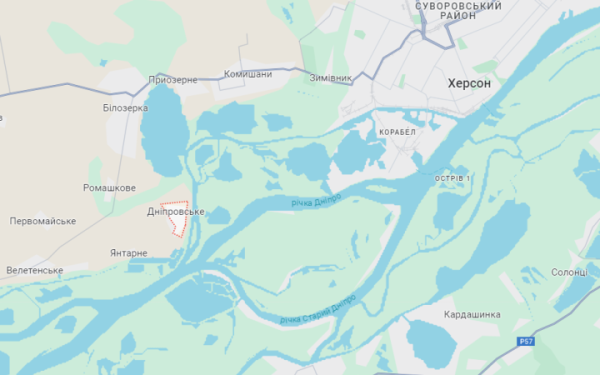 Ввечері під обстрілом ворожої артилерії опинилось село Дніпровське на Херсонщині, загинув місцевий житель
Ввечері під обстрілом ворожої артилерії опинилось село Дніпровське на Херсонщині, загинув місцевий житель