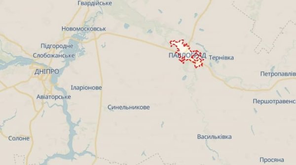 Над Днепропетровской областью сбили вражескую ракету Над Днепропетровской областью сбили вражескую ракету
