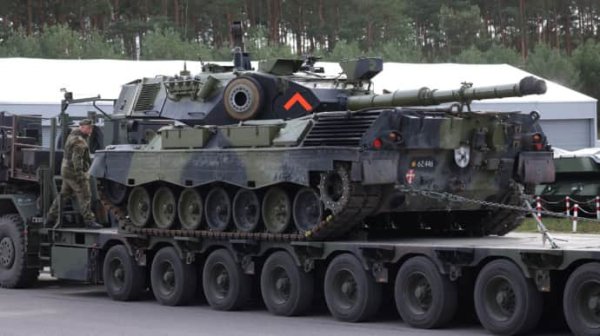 Германия вместе с Данией передали Украине 8 танков Leopard 1A5 Германия вместе с Данией передали Украине 8 танков Leopard 1A5