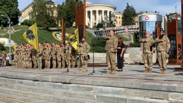 Вторая годовщина теракта в Еленовке: в Киеве провели акцию