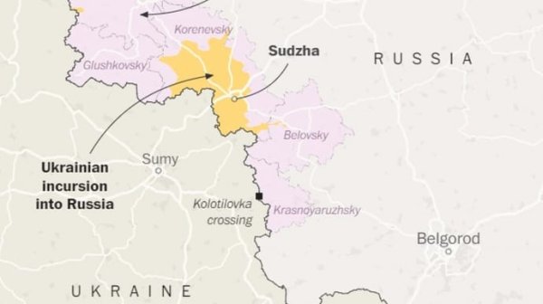 WP: Параллельно с продвижением на Курщине ВСУ прорывались на Белгородщину, но там были тяжелые бои WP: Параллельно с продвижением на Курщине ВСУ прорывались на Белгородщину, но там были тяжелые бои