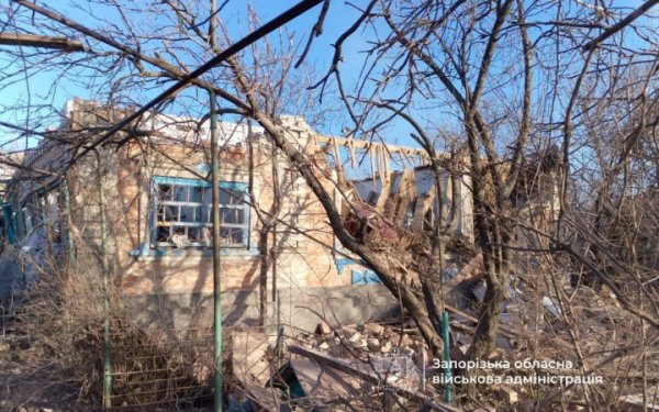 Окупанти завдали 145 артударів по території Запорізької області
Окупанти завдали 145 артударів по території Запорізької області