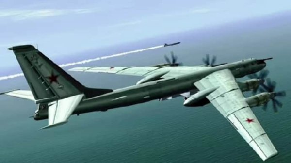 Воздушные силы: Россия подняла с "Оленьи" группу Ту-95МС Воздушные силы: Россия подняла с "Оленьи" группу Ту-95МС