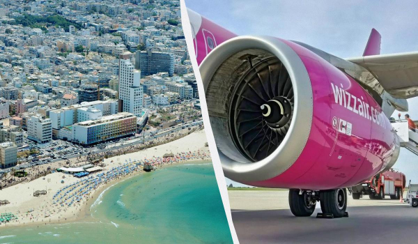 Wizz Air відновив рейси до Ізраїлю одразу з кількох країн Wizz Air відновив рейси до Ізраїлю одразу з кількох країн