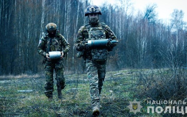 На Сумщині сапери знищили близько 170 вибухонебезпечних предметів за один виїзд
На Сумщині сапери знищили близько 170 вибухонебезпечних предметів за один виїзд