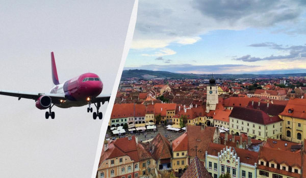 Wizz Air запустив рейси до п'яти країн Європи з найкрасивішого міста Румунії Wizz Air запустив рейси до п'яти країн Європи з найкрасивішого міста Румунії